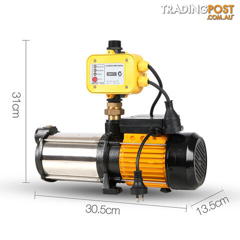 Weatherproof  2500W  9000L/H Flow Rate Pressure Pump