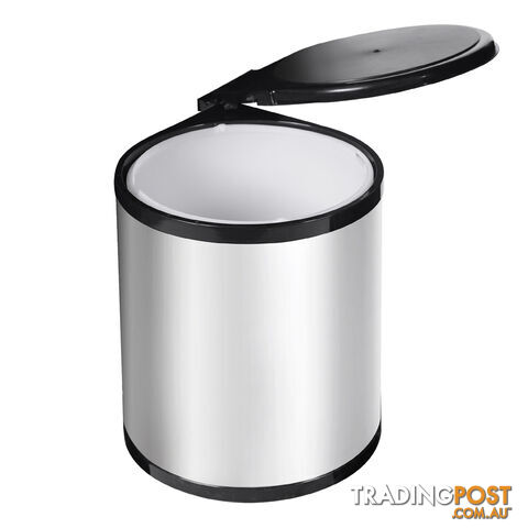 Auto Swing Out Lid Stainless Steel Bin 14L - photo 4 of 6