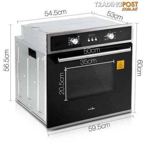 Built-in Electric Fan Forced Oven - 8 Functions - photo 2 of 10