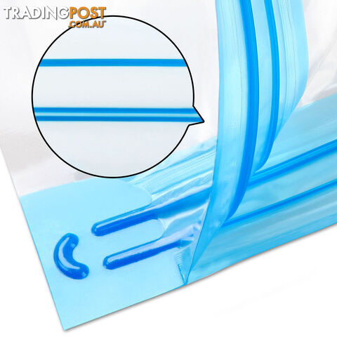 Set of 18 Vacuum Storage Bags 70 x 100cm