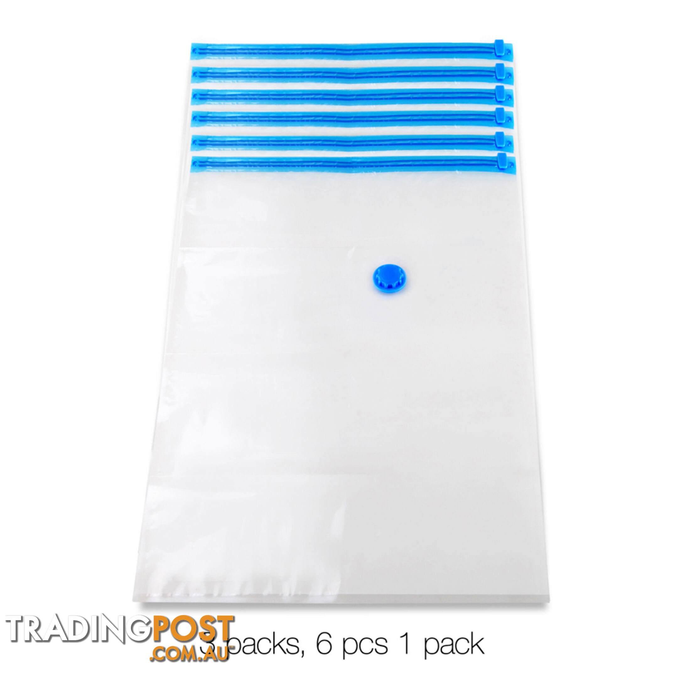 Set of 18 Vacuum Storage Bags 70 x 100cm