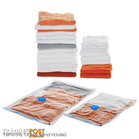 Set of 18 Vacuum Storage Bags 70 x 100cm