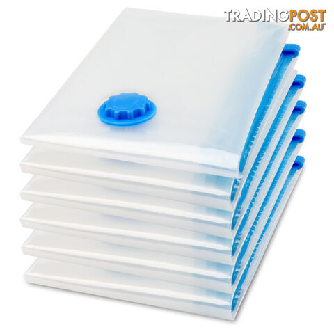 Set of 12 Vacuum Storage Bags 80 x 120cm