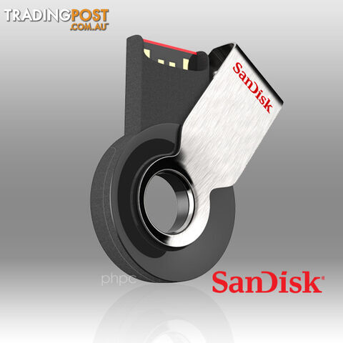 SanDisk Cruzer Orbit CZ58 32GB USB Flash Drive