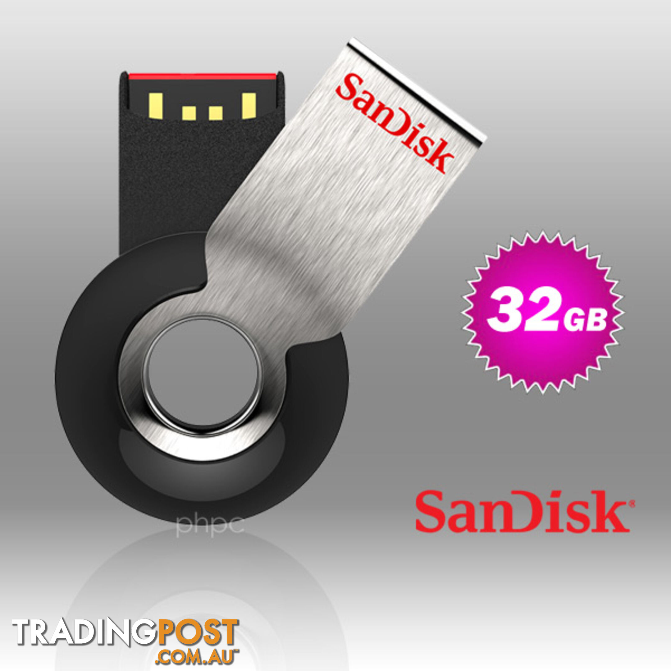 SanDisk Cruzer Orbit CZ58 32GB USB Flash Drive