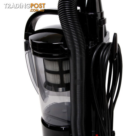 Upright Cyclonic Vacuum Cleaner Bagless HEPA Filter Black