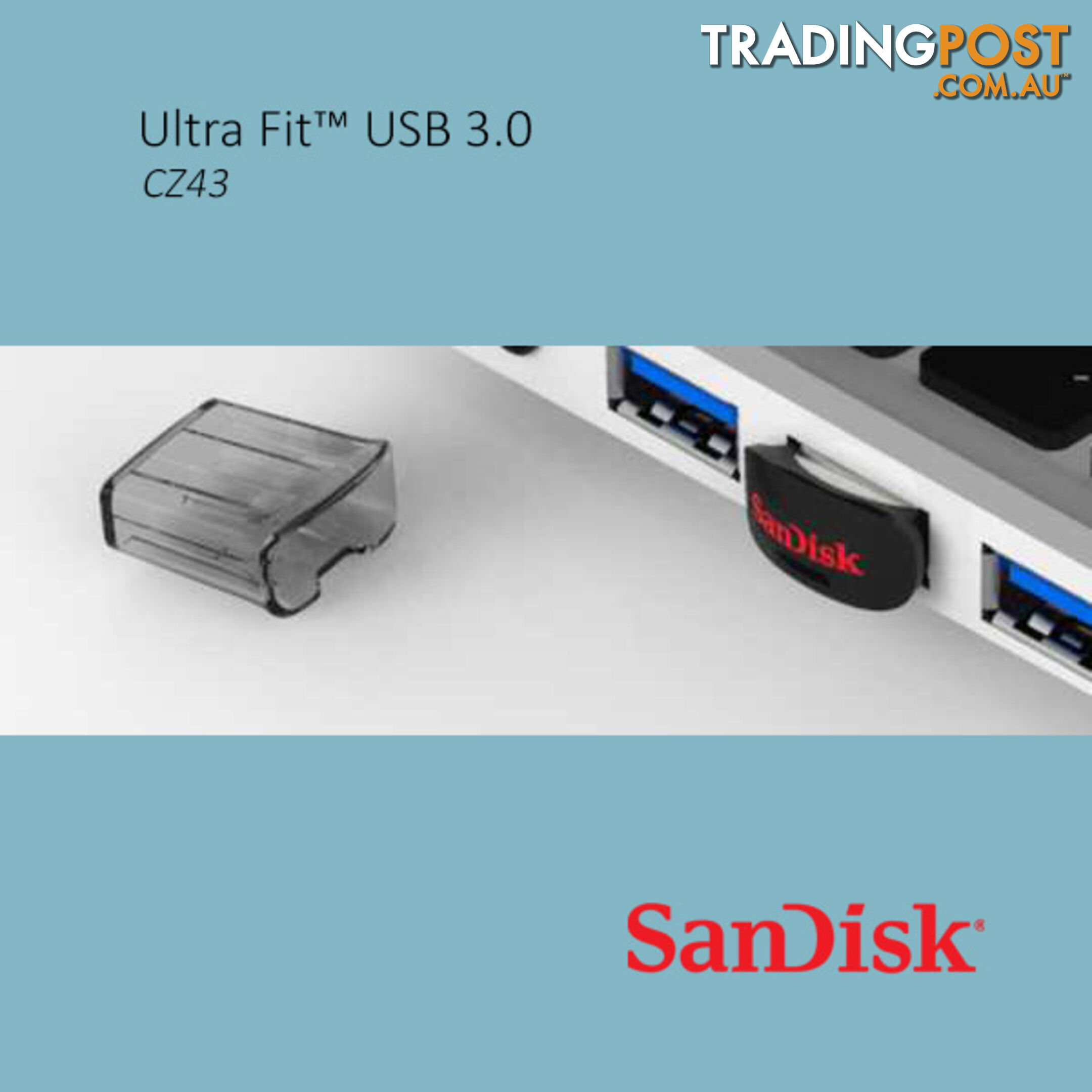 SanDisk CZ43 Ultra Fit USB 3.0  32GB USB Flash Drive