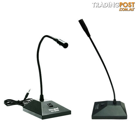 OVLENG OV-M900 3.5mm Plug Microphone with Desk Stand (Network Omnidirectional for Online Chat)