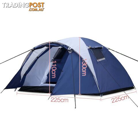 Weisshorn 4 Person Double Layer Camping Tent