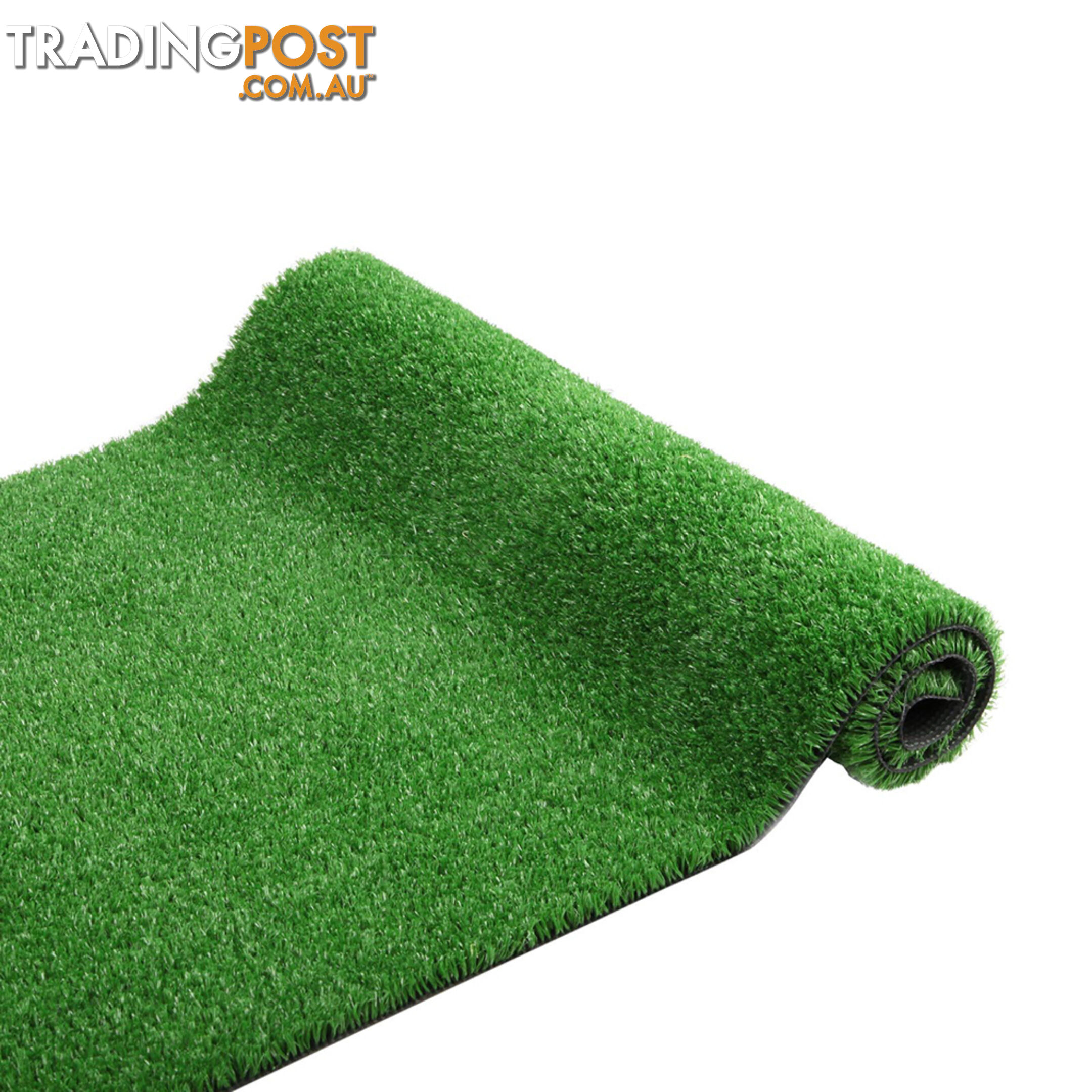 Artificial Grass 10 SQM Polypropylene Lawn Flooring 15mm Olive