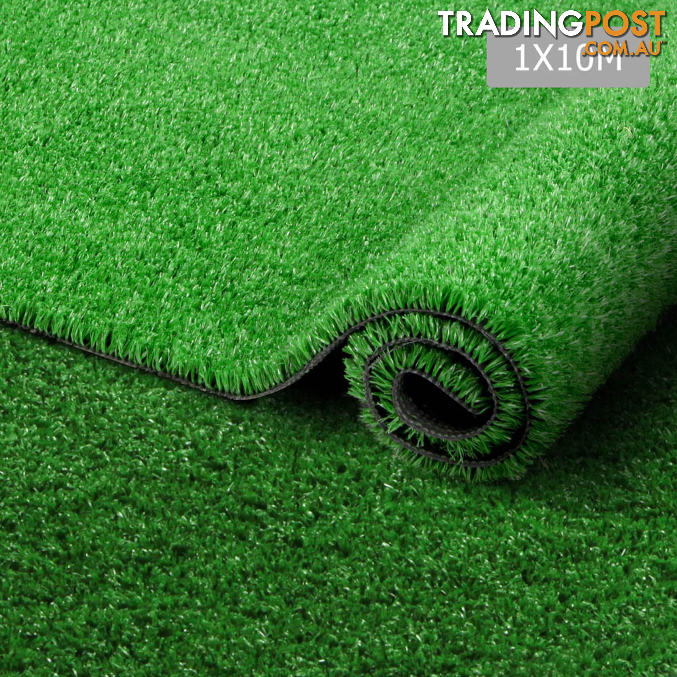 Artificial Grass 10 SQM Polypropylene Lawn Flooring 15mm Olive