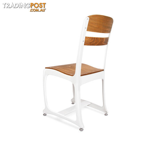 Set of 2 Replica Eton Dining Chairs - White - photo 4 of 8
