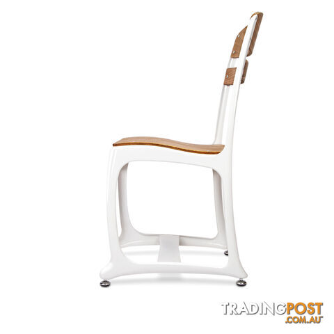 Set of 2 Replica Eton Dining Chairs - White - photo 3 of 8