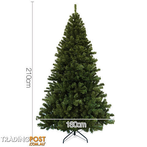 2.1M Christmas Tree 1550 Tips - Green