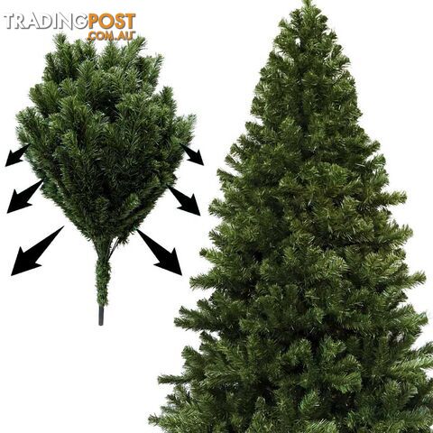 2.1M Christmas Tree 1550 Tips - Green