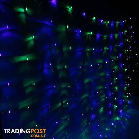 400 LED Christmas Net Lights Multi Colour - photo 3 of 7