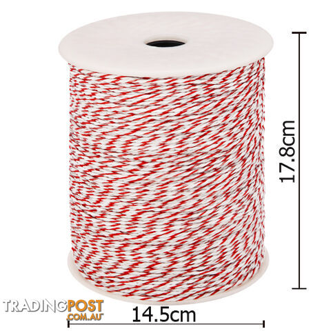 500m Roll Electric Fence Energiser Poly Wire - photo 2 of 4