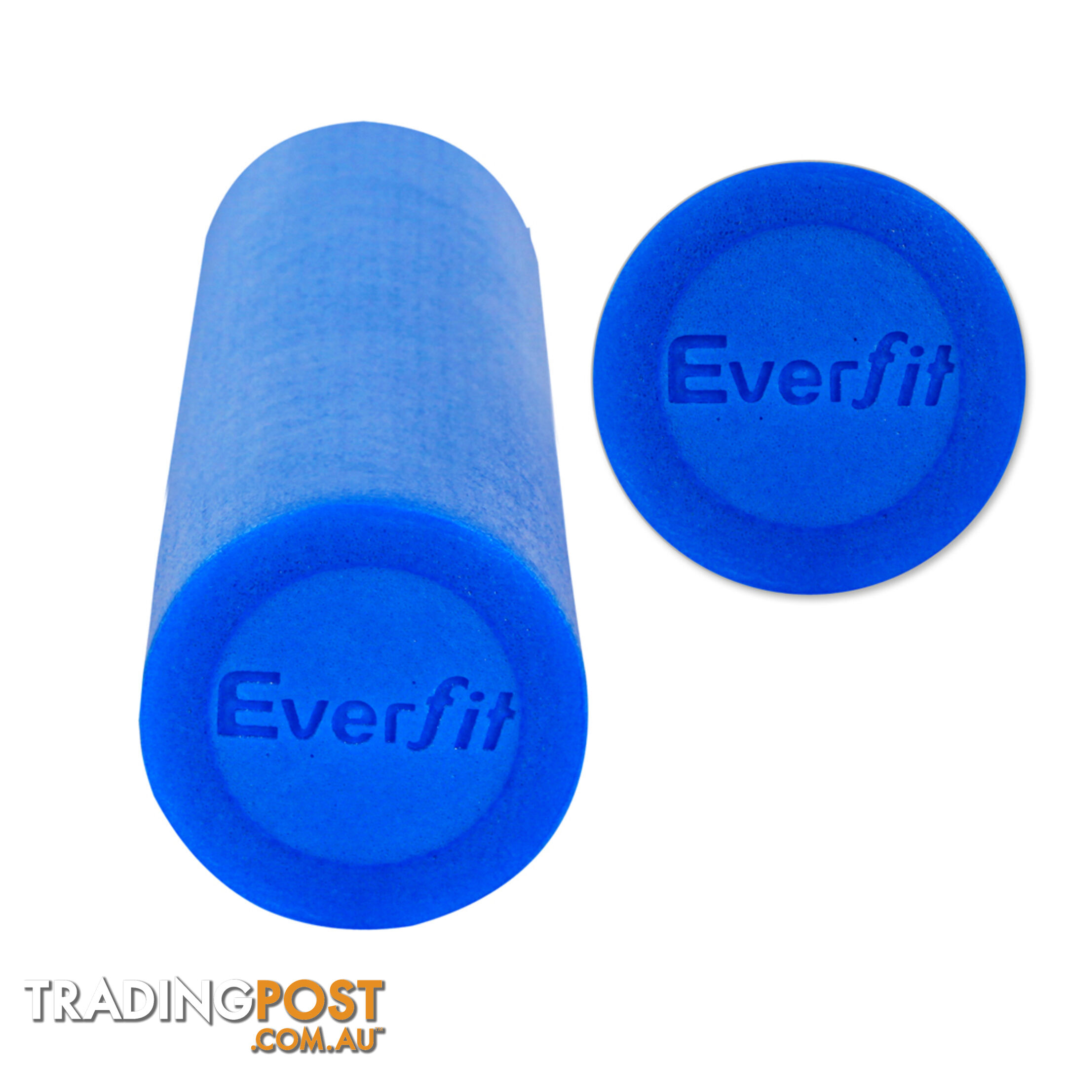 Yoga Gym Pilates EPE Stick Foam Roller Blue 45 x 15cm