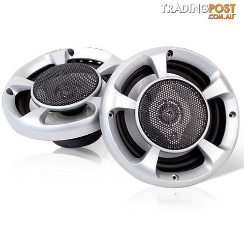 Set of 2 MaxTurbo Car Speakers w/ LED Light 500w