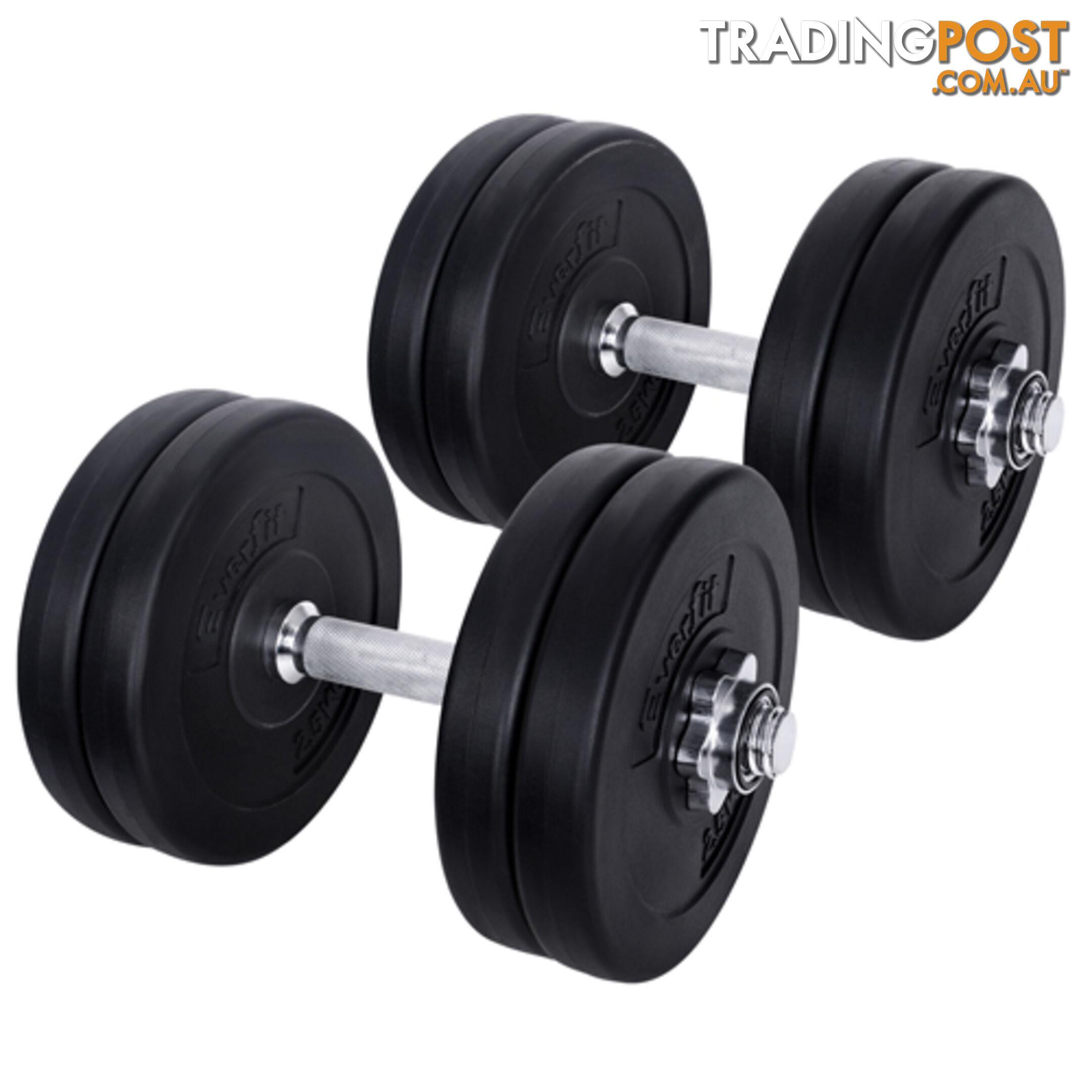 25kg Fitness Gym Exercise Dumbbell Set