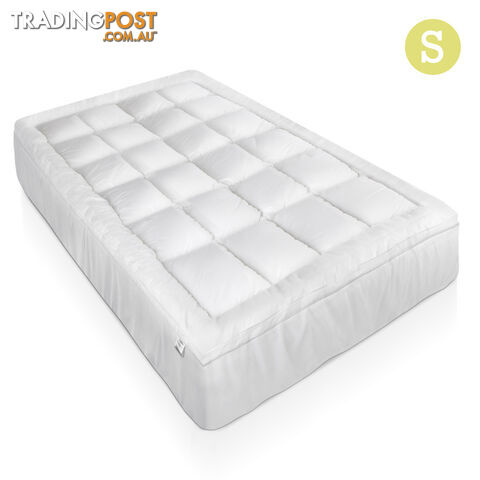 Duck Feather & Down Pillowtop Matress Topper - Single