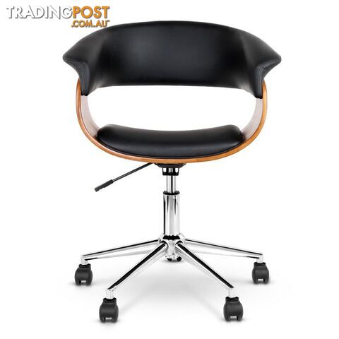 PU Leather Curved Office Chair - photo 3 of 12
