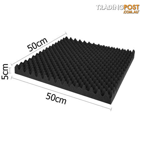 Studio 20 Eggshell Acoustic Foam Black 50 x 50cm - photo 2 of 7