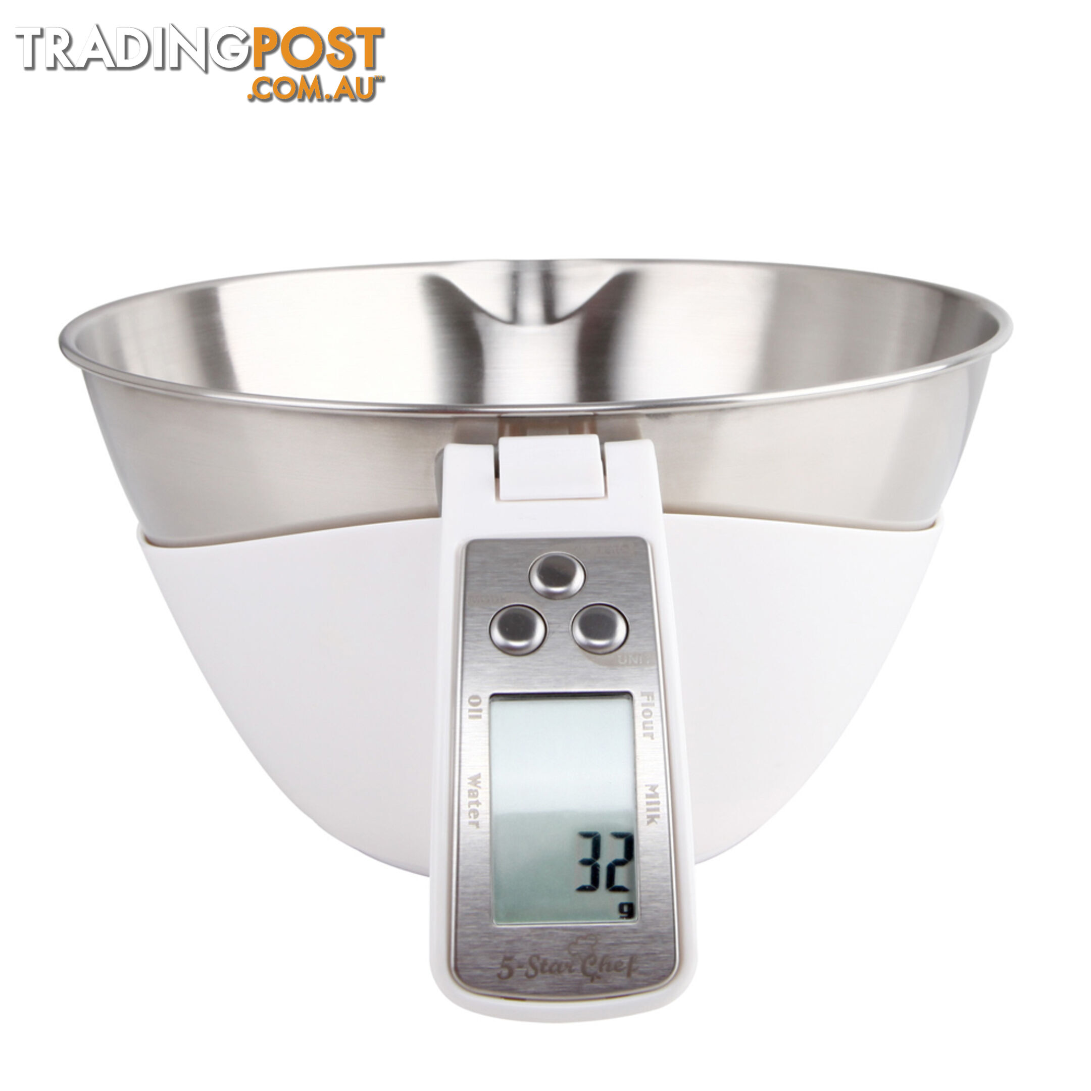 LCD Display Electronic Kitchen Scale Food Measuring Bowl