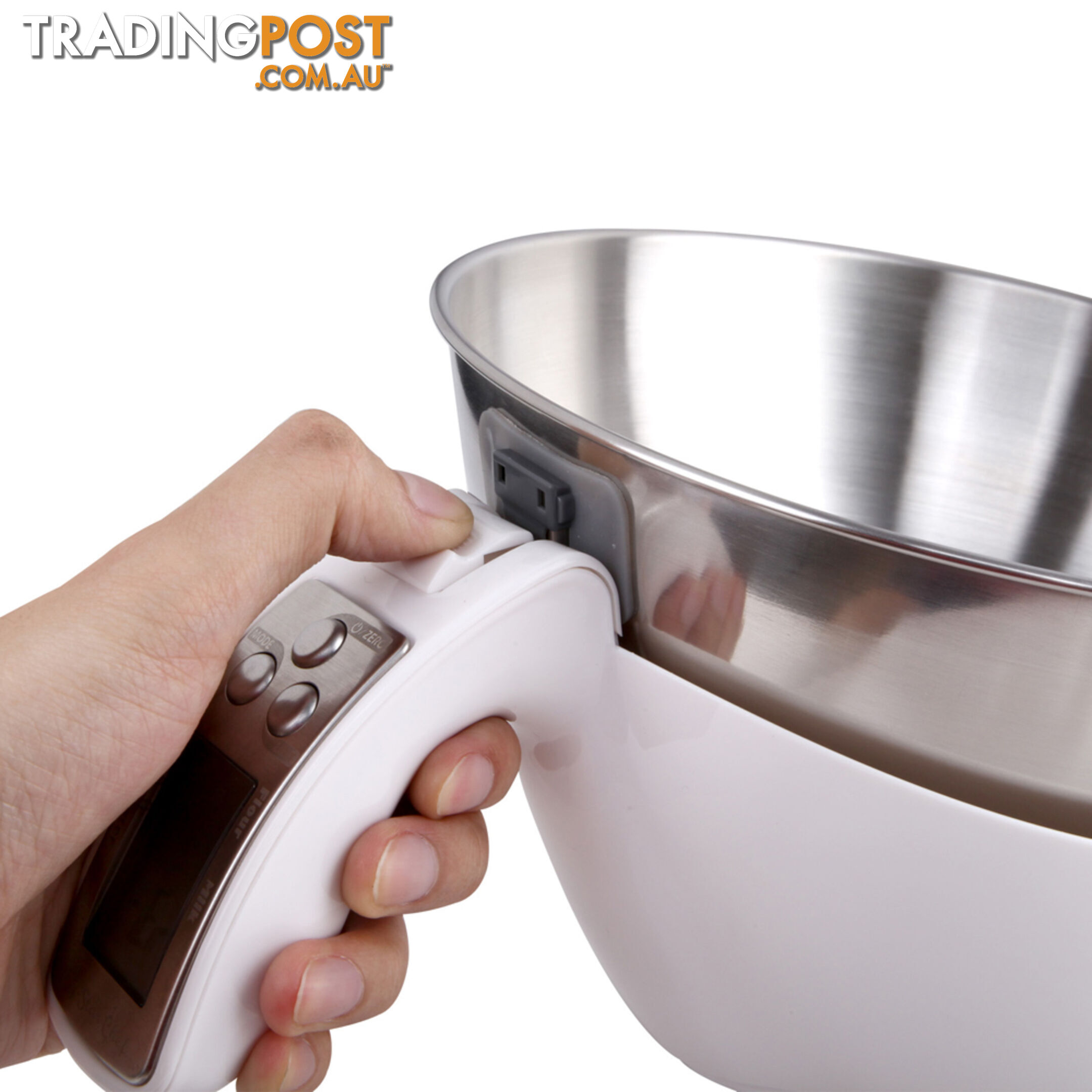 LCD Display Electronic Kitchen Scale Food Measuring Bowl