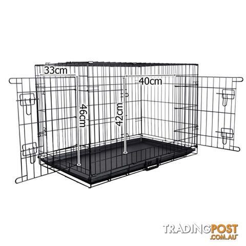 36 Inch Metal Collapsible Dog Cage