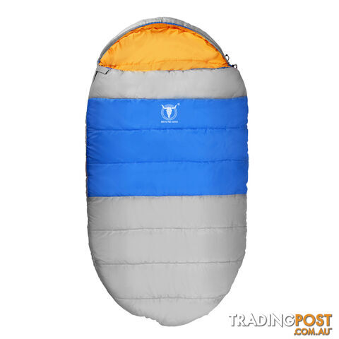 Camping Thermal Sleeping Bag King Blue