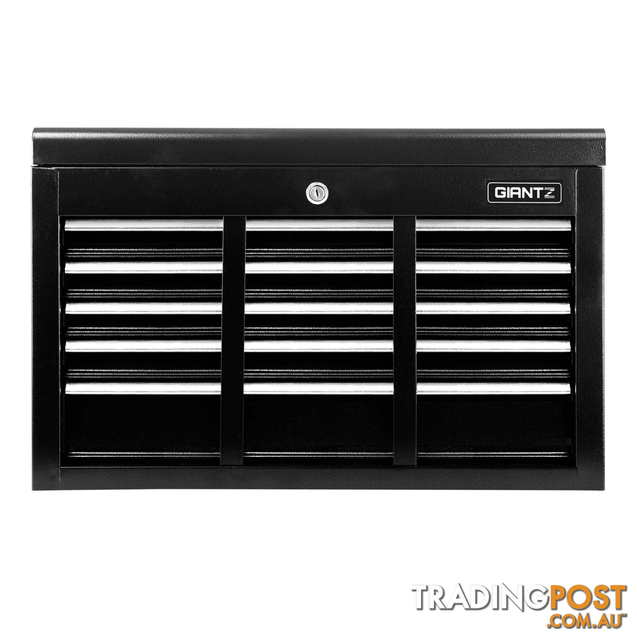 9 Drawers Tool Box Chest Black