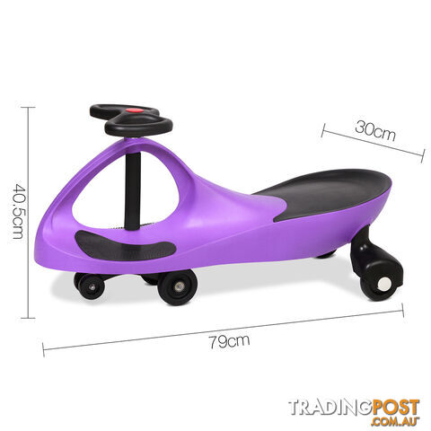 Pedal Free Swing Car - Purple - photo 2 of 9
