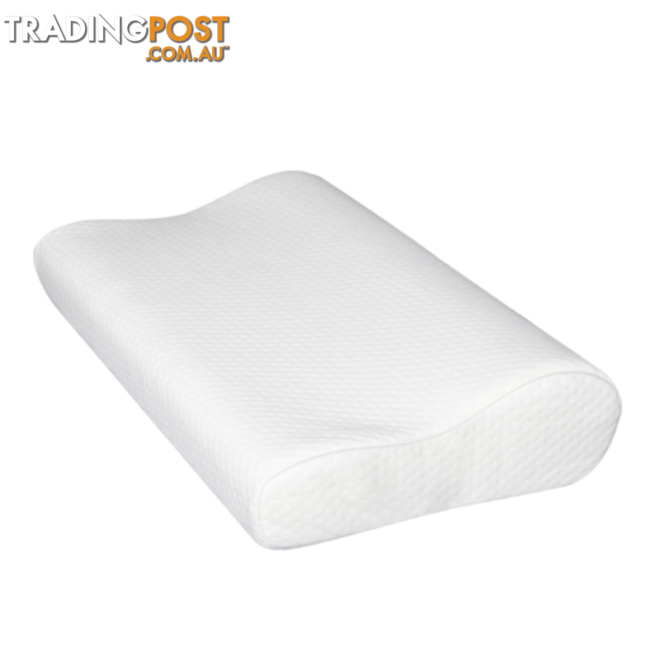 Set of 2 Visco Elastic Memory Foam Contour Pillows