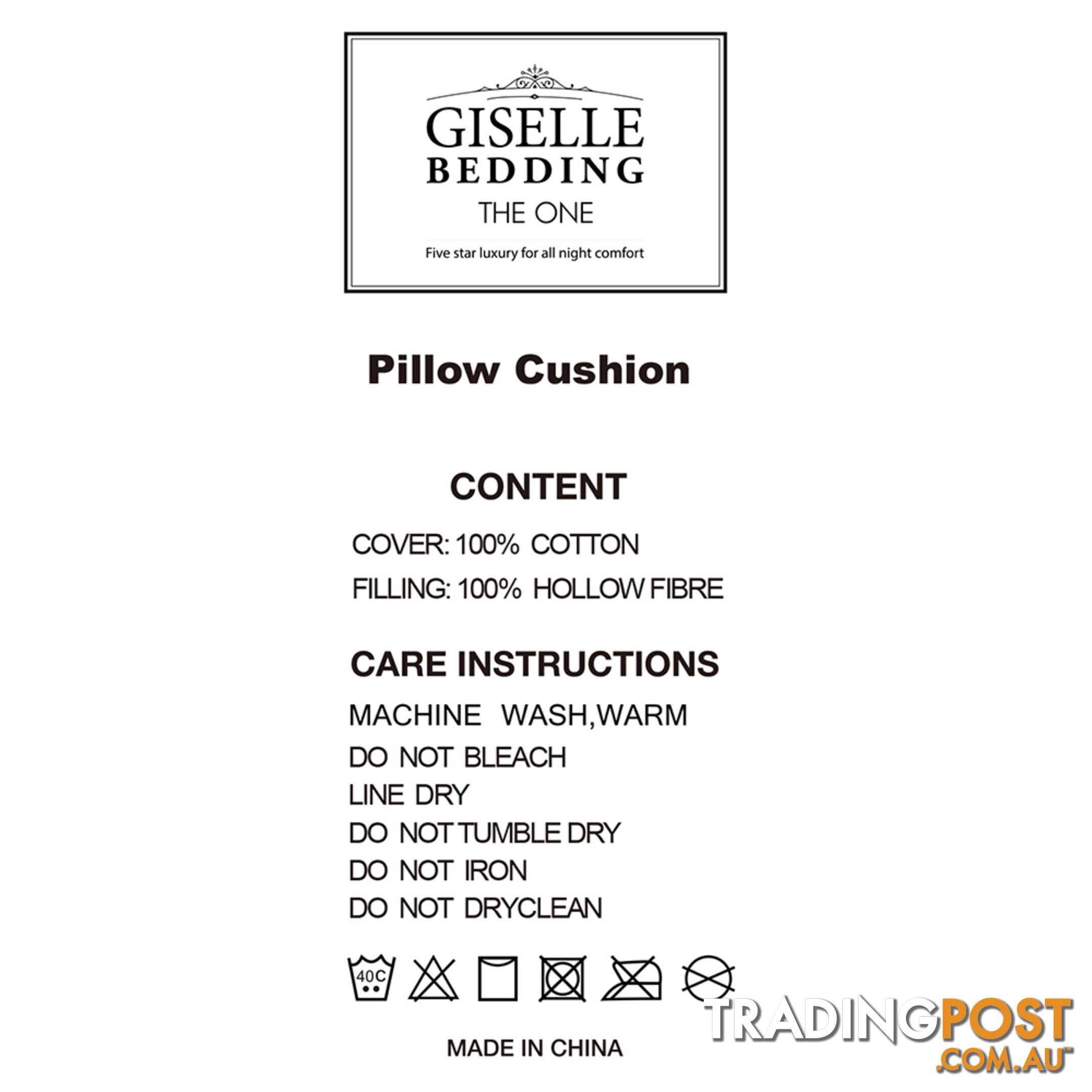 Set of 4 Pillows - Firm