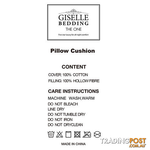 Set of 4 Pillows - Firm