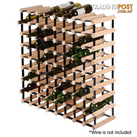 Timber Wine Rack 72 Bottles