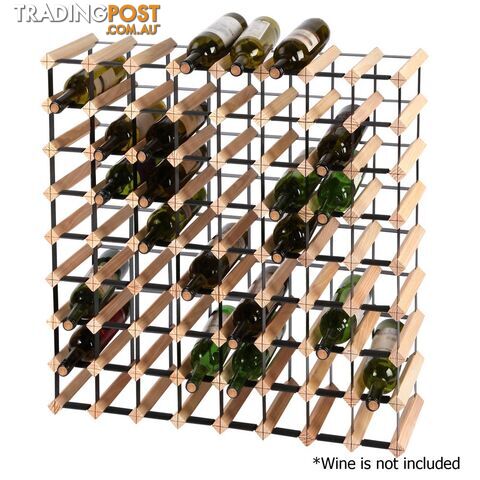 Timber Wine Rack 72 Bottles