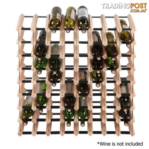 Timber Wine Rack 72 Bottles