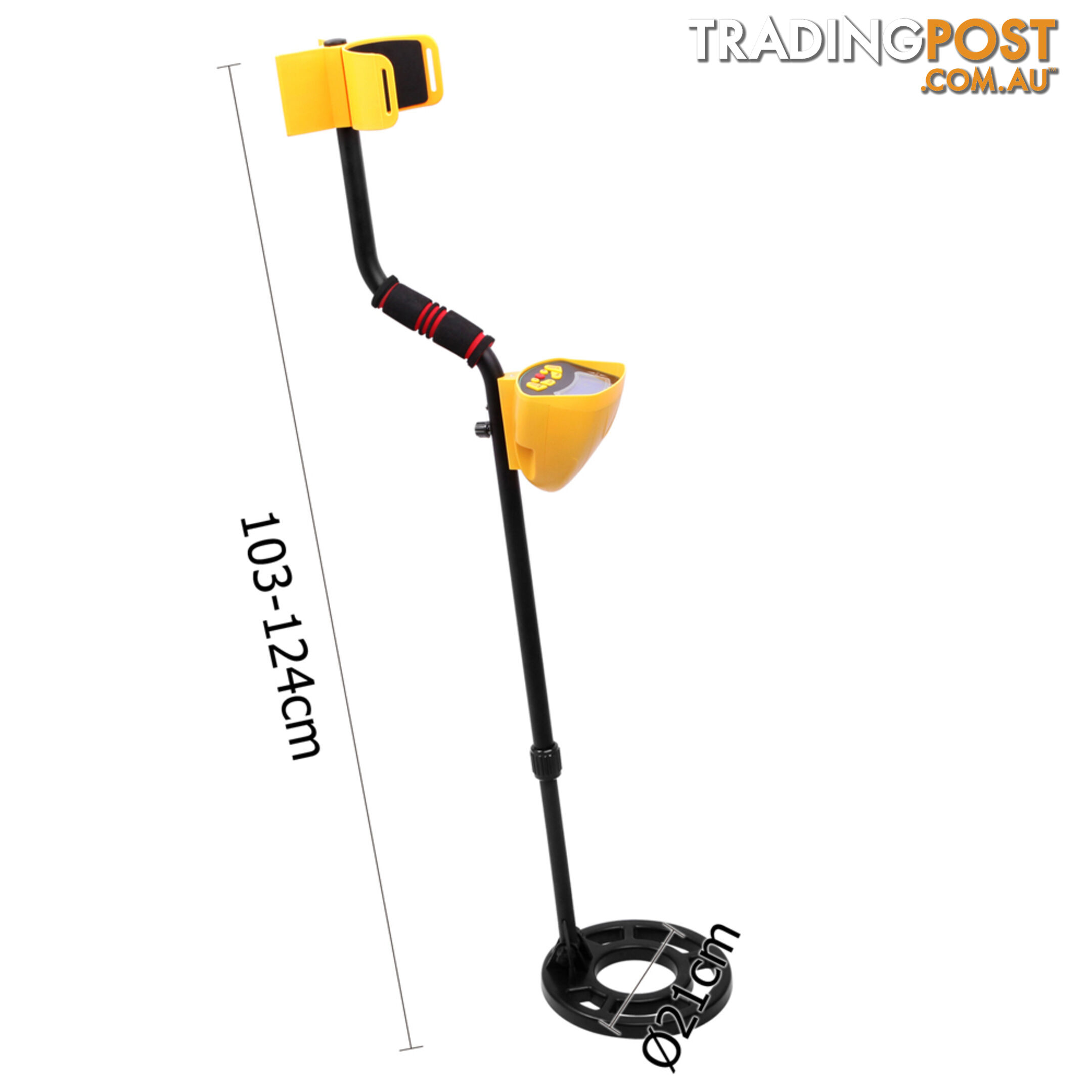 Deep Target Sensitive Searching Metal Detector w/ LED Readout