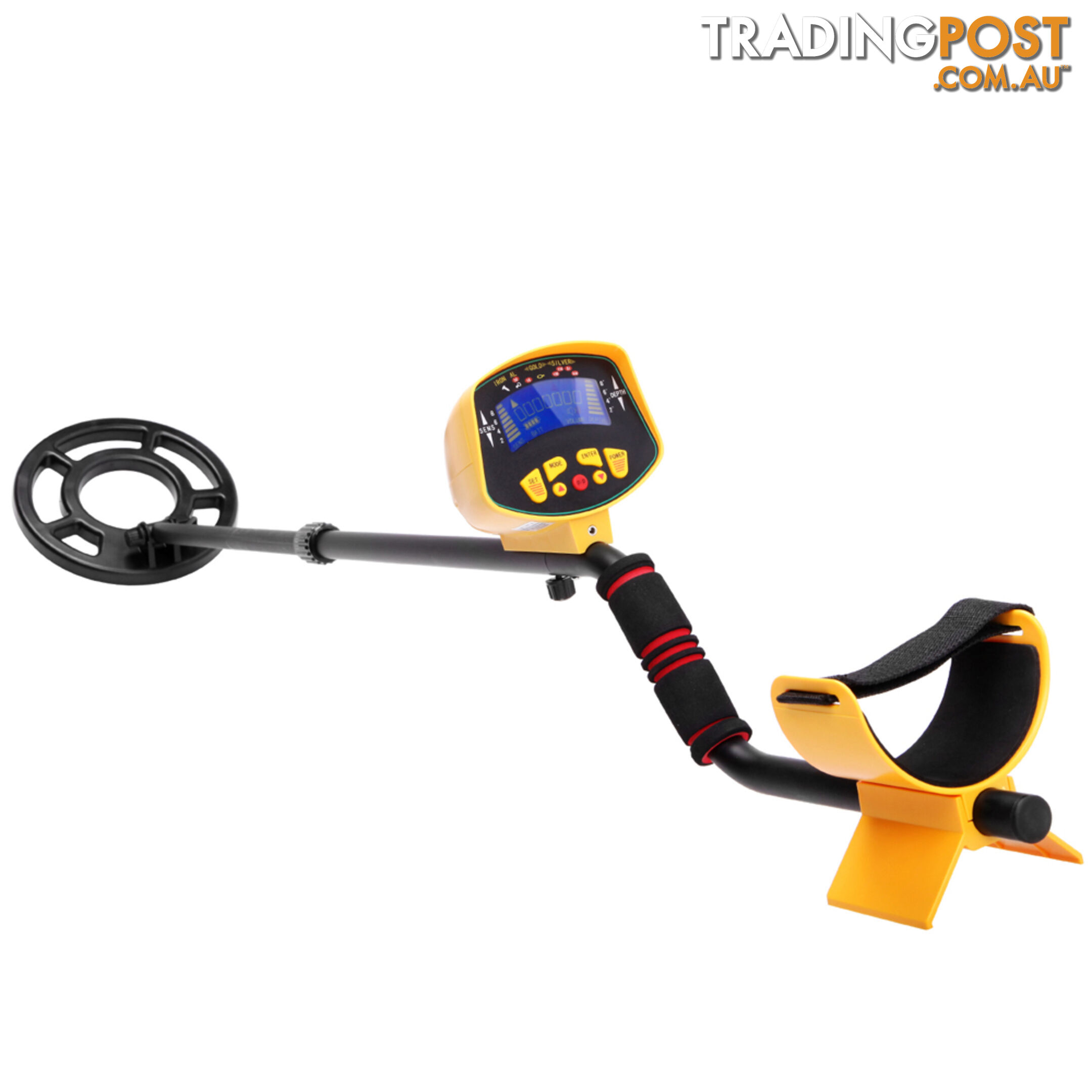 Deep Target Sensitive Searching Metal Detector w/ LED Readout