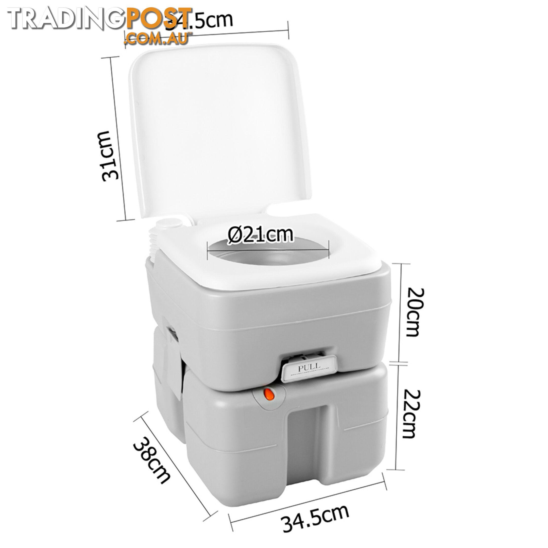 Weisshorn 20L Portable Camping Toilet