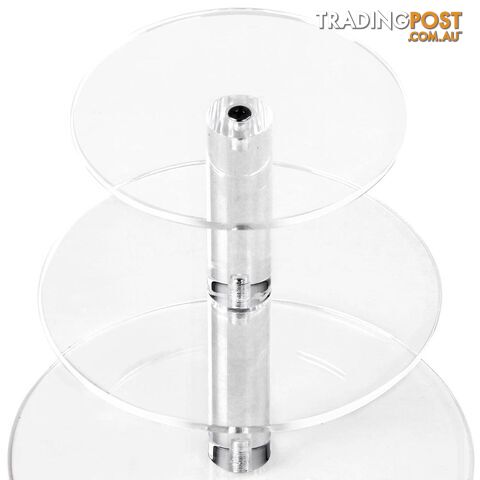 6 Tier Clear Acrylic Cake Stand 53CM