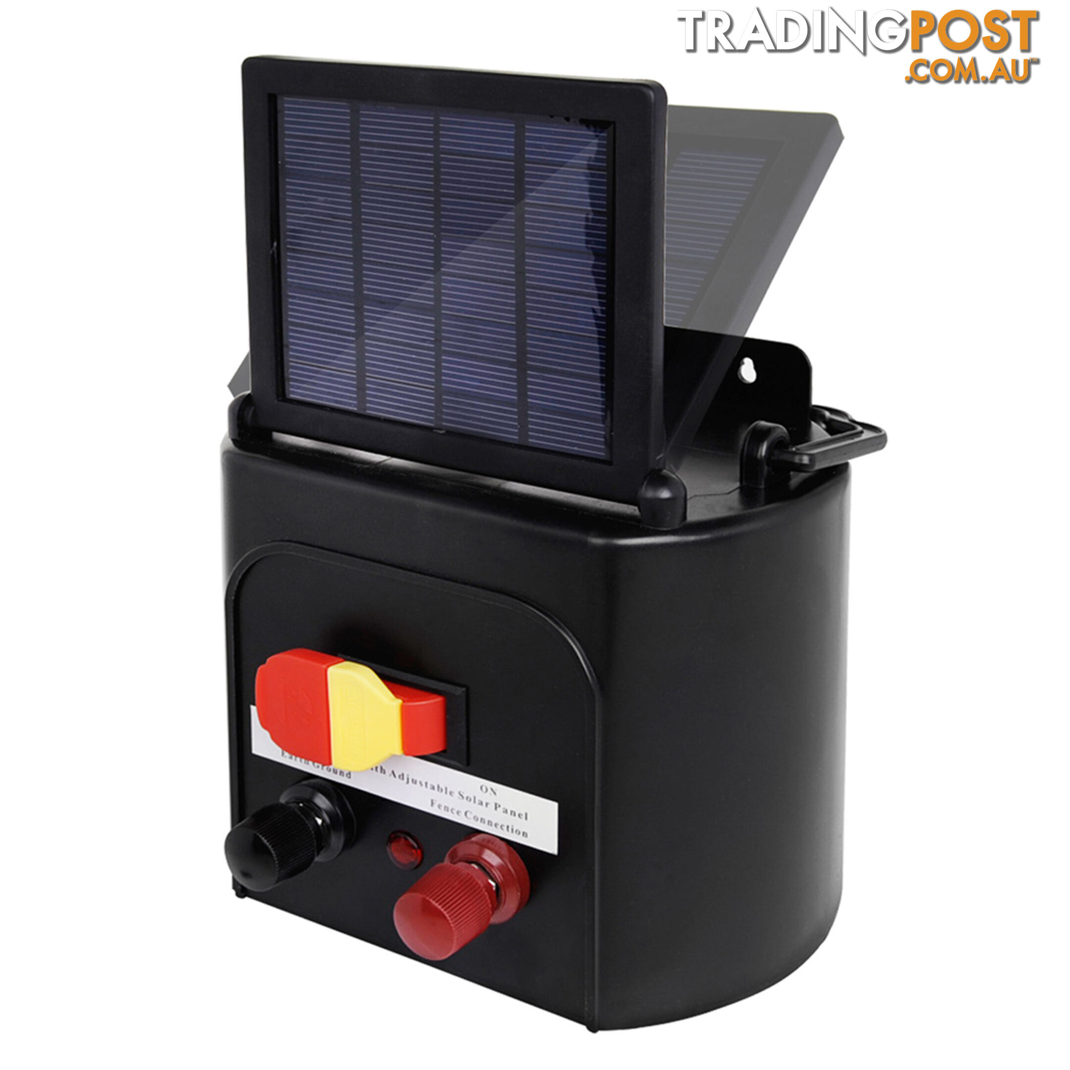 Solar Power Electric Fence Energiser Energizer Charger 8Km / 0.3J