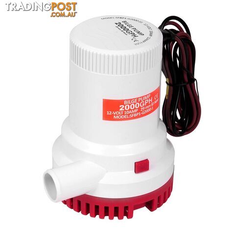 Submersible Bilge Pump 2000GPH