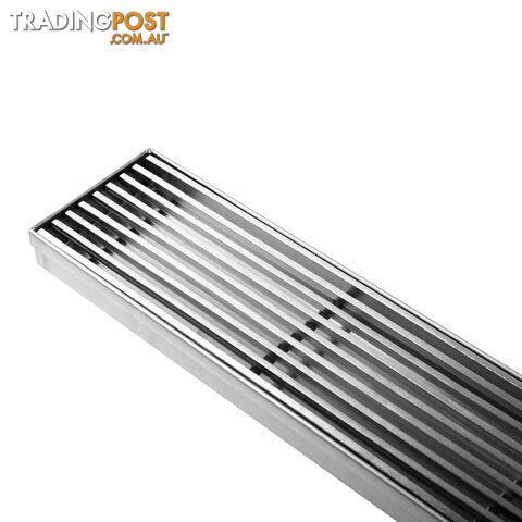 Heelguard Stainless Steel Shower Grate Drain Floor Bathroom 1000mm