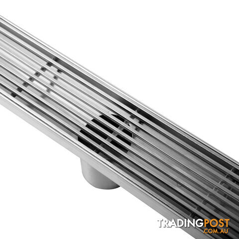 Heelguard Stainless Steel Shower Grate Drain Floor Bathroom 1000mm