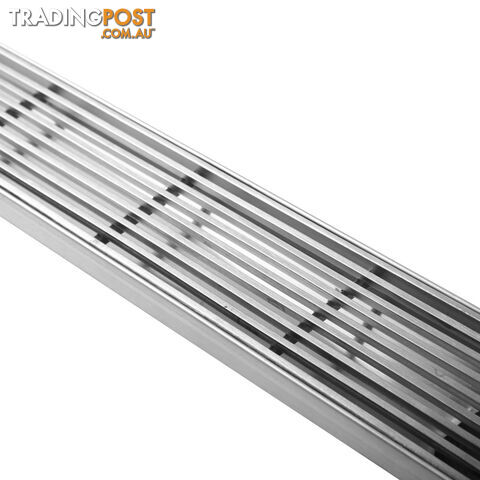 Heelguard Stainless Steel Shower Grate Drain Floor Bathroom 1000mm