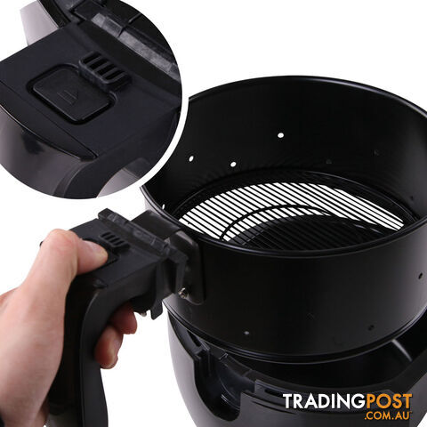 2.2L Low Fat Oil Less Air Fryer Black - photo 5 of 9