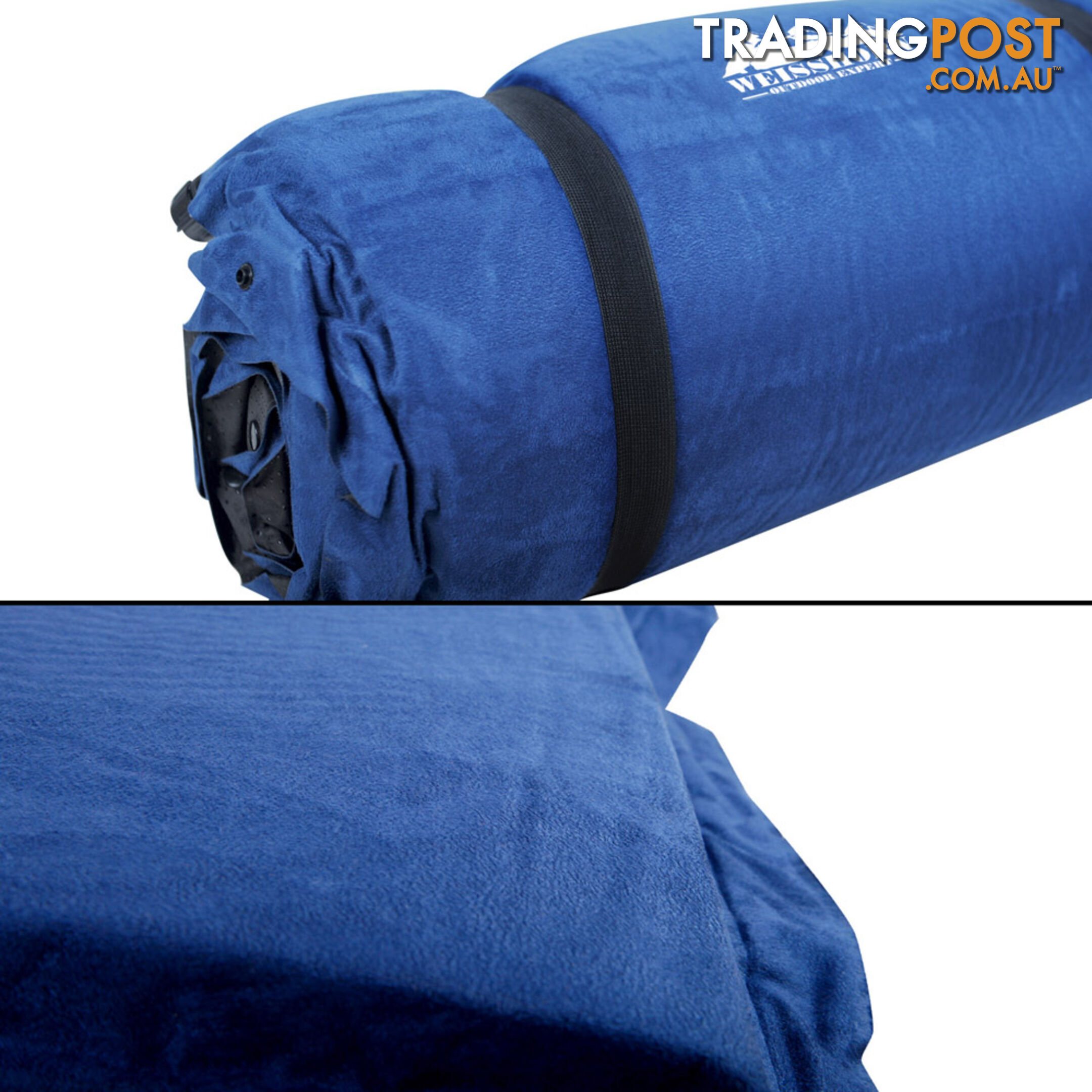 Self inflating Mattress Single 8cm Blue